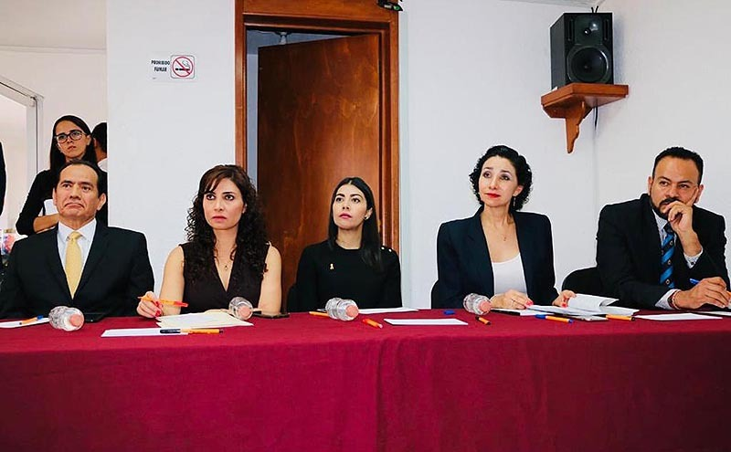 Sostienen reunión de trabajo Magistrados del TEEM con comuneros de Comachuén