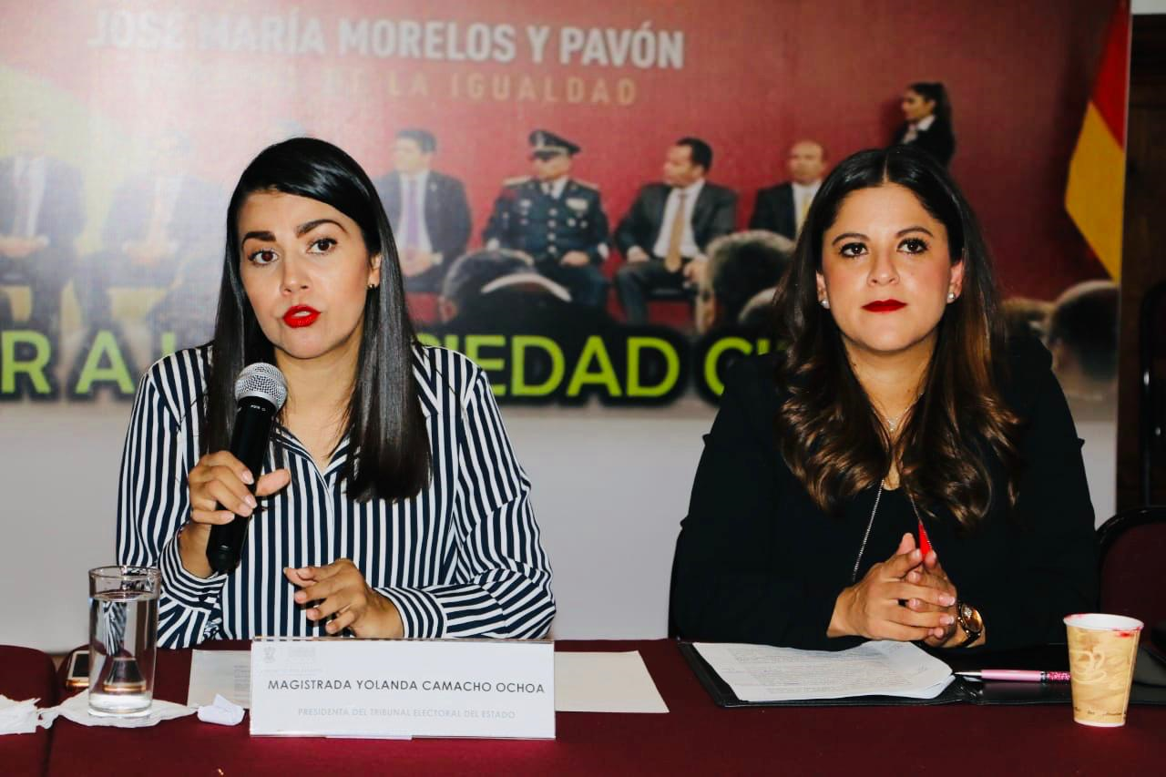EL CAMINO A LA PARIDAD REQUIERE CAMBIOS EN LOS PATRONES CULTURALES: MAGISTRADA PRESIDENTA DEL TEEM, YOLANDA CAMACHO OCHOA