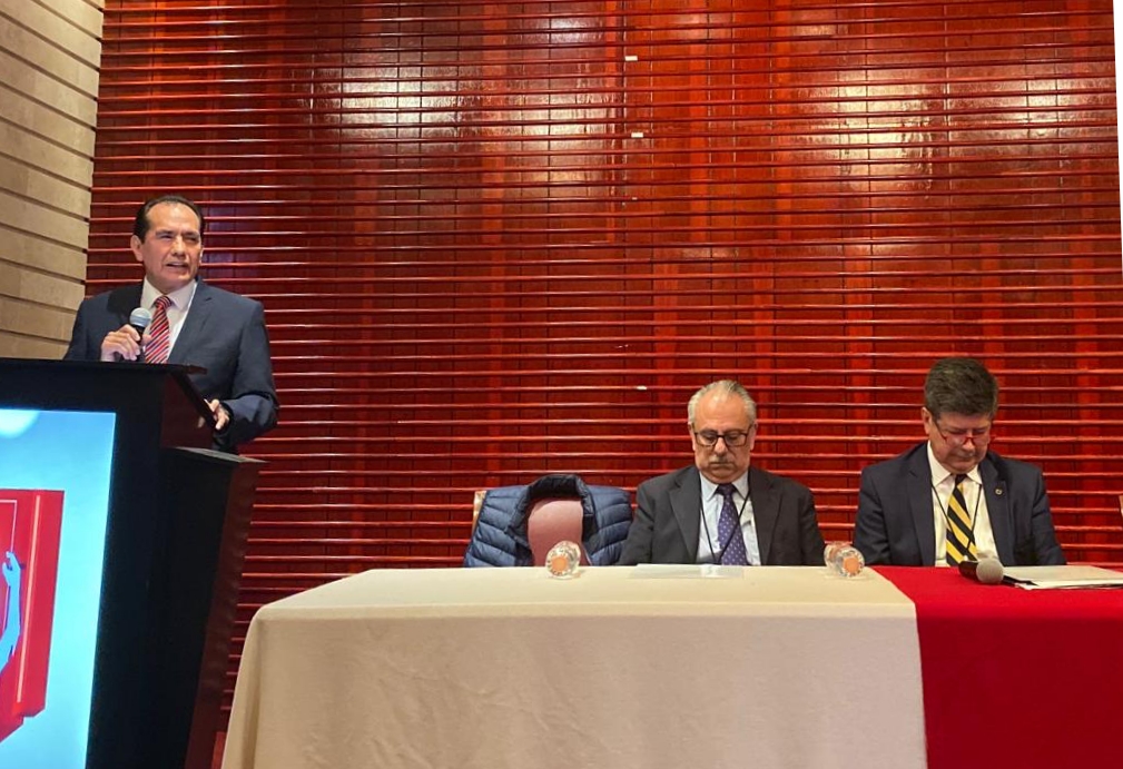  El magistrado José René Olivos participó como conferencista en el IX Congreso Internacional y XI Mexicano de Derecho.