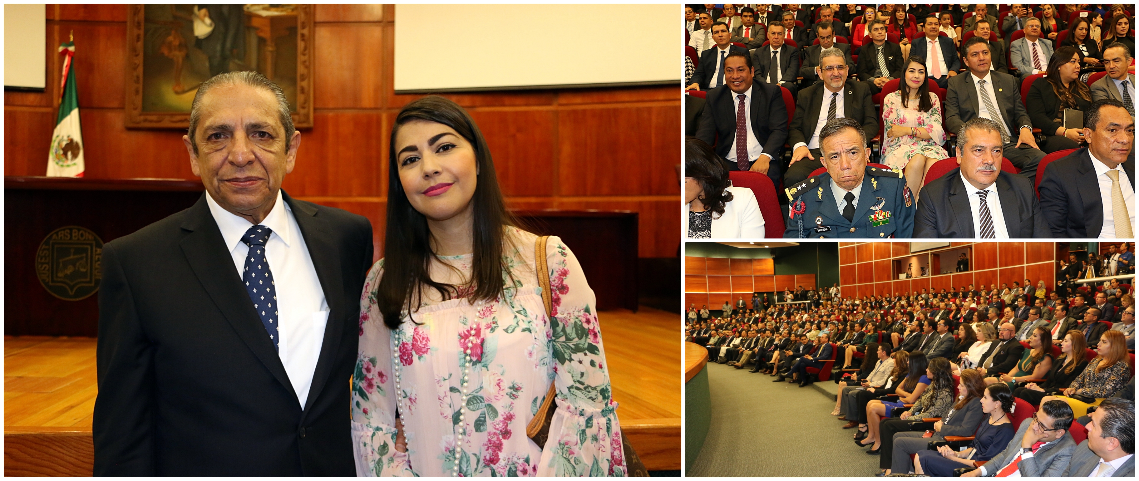 Asiste la Presidenta del TEEM al informe de labores del Presidente del Supremo Tribunal de Justicia del Estado.