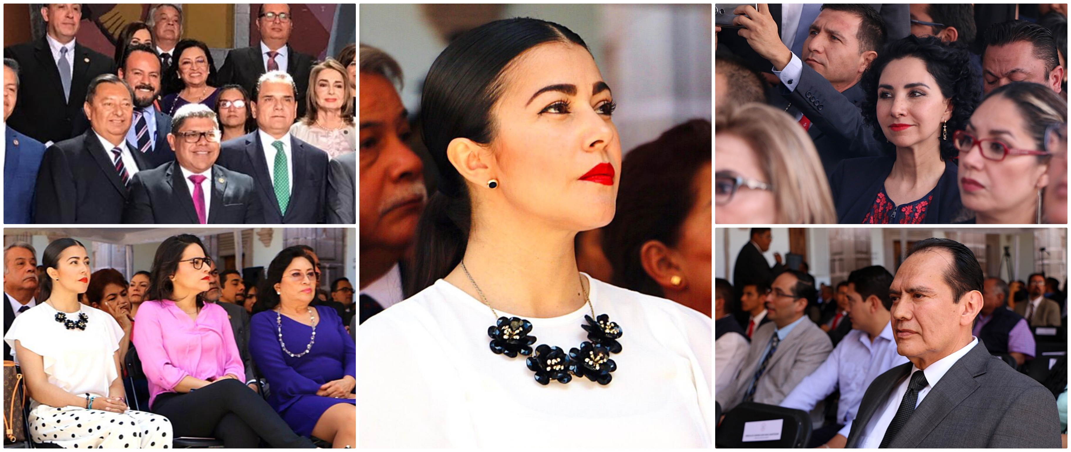 Asisten magistrados del Tribunal Electoral del Estado de Michoacán (TEEM), al Informe de Trabajo 2019 del Magistrado Sergio Mecino Morales, Presidente del Tribunal de Justicia Administrativa.