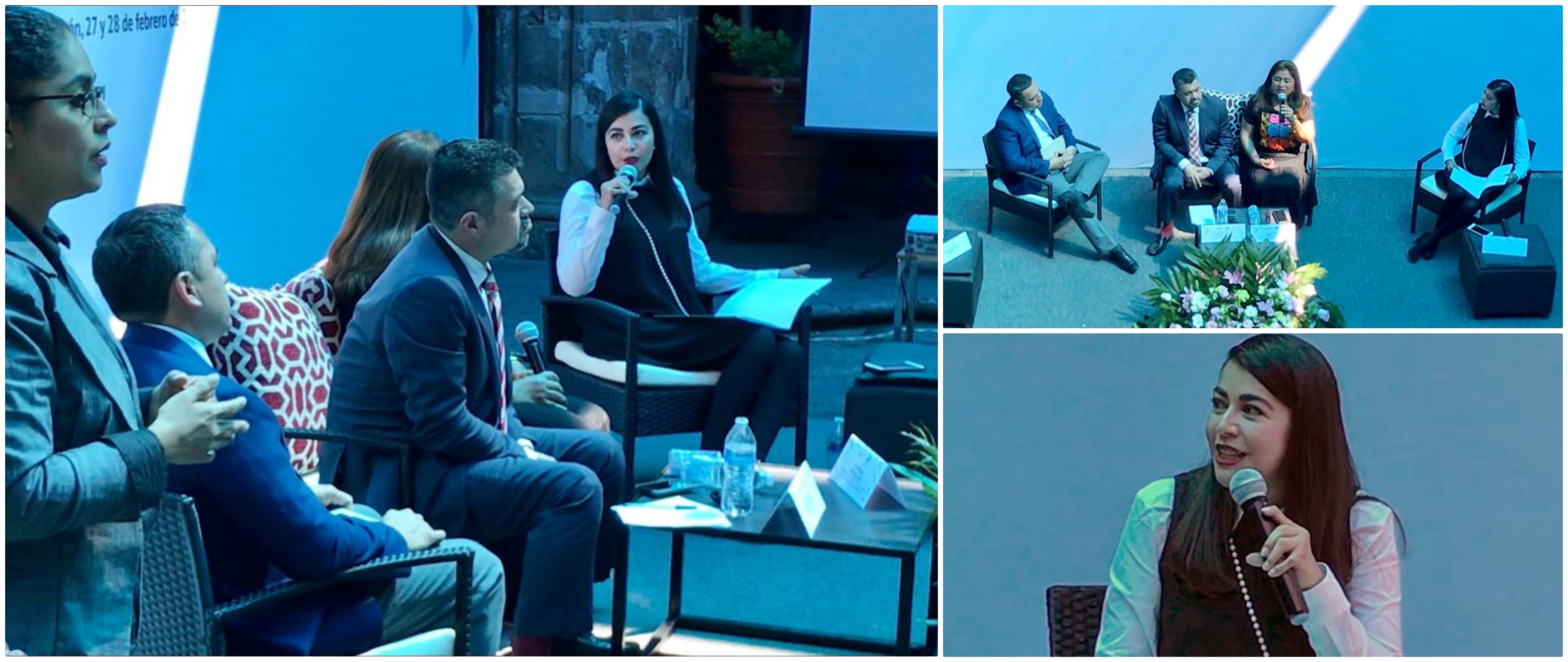 La Presidenta del Tribunal Electoral de Michoacán (TEEM), Magistrada Yolanda Camacho Ochoa, fungió como moderadora en el Conversatorio ‘Derechos Políticos Electorales e Igualdad’