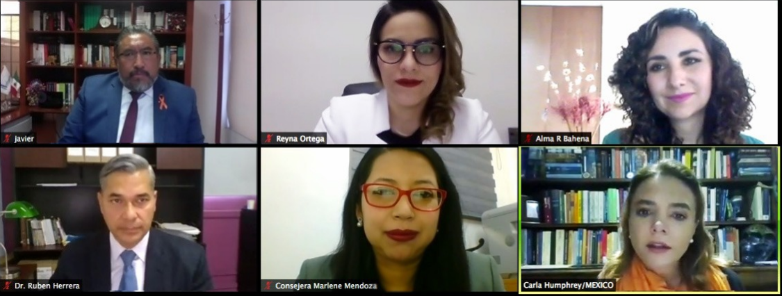 La Magistrada Alma Bahena Villalobos participó en Foro Virtual 