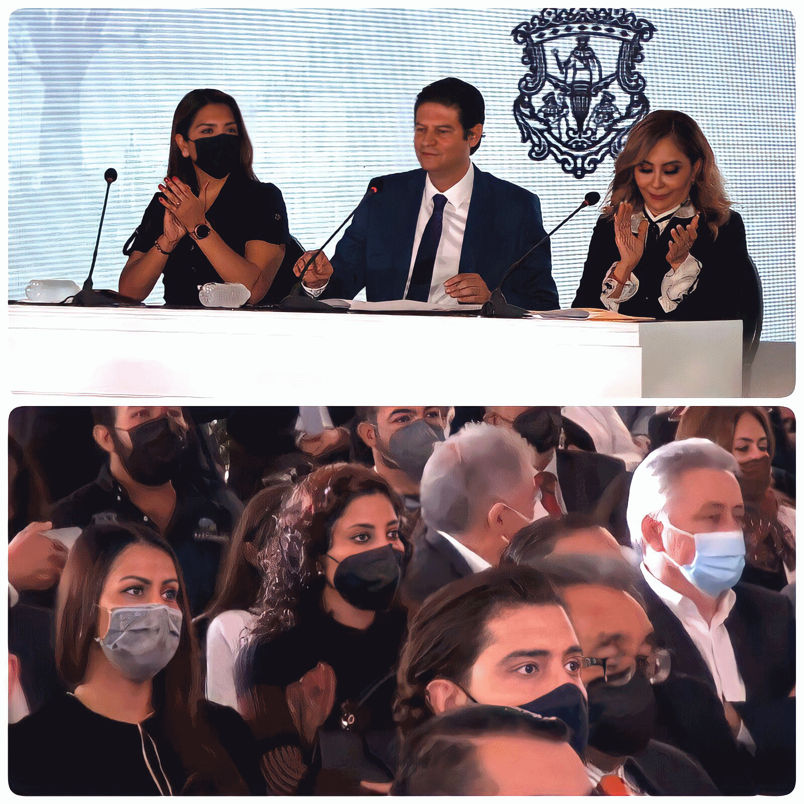 ASISTE PRESIDENTA MAGISTRADA A TOMA DE PROTESTA DE ALFONSO MARTÍNEZ 