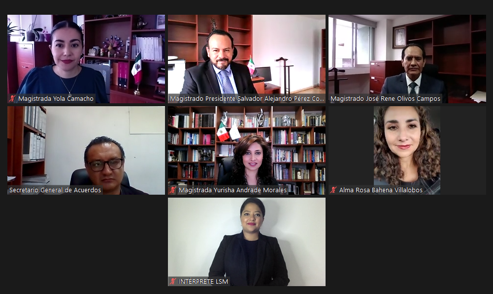 SE DESPIDE EL DOCTOR JOSÉ RENÉ OLIVOS CAMPOS DEL TEEM, PLENO RECONOCE SU LABOR COMO MAGISTRADO