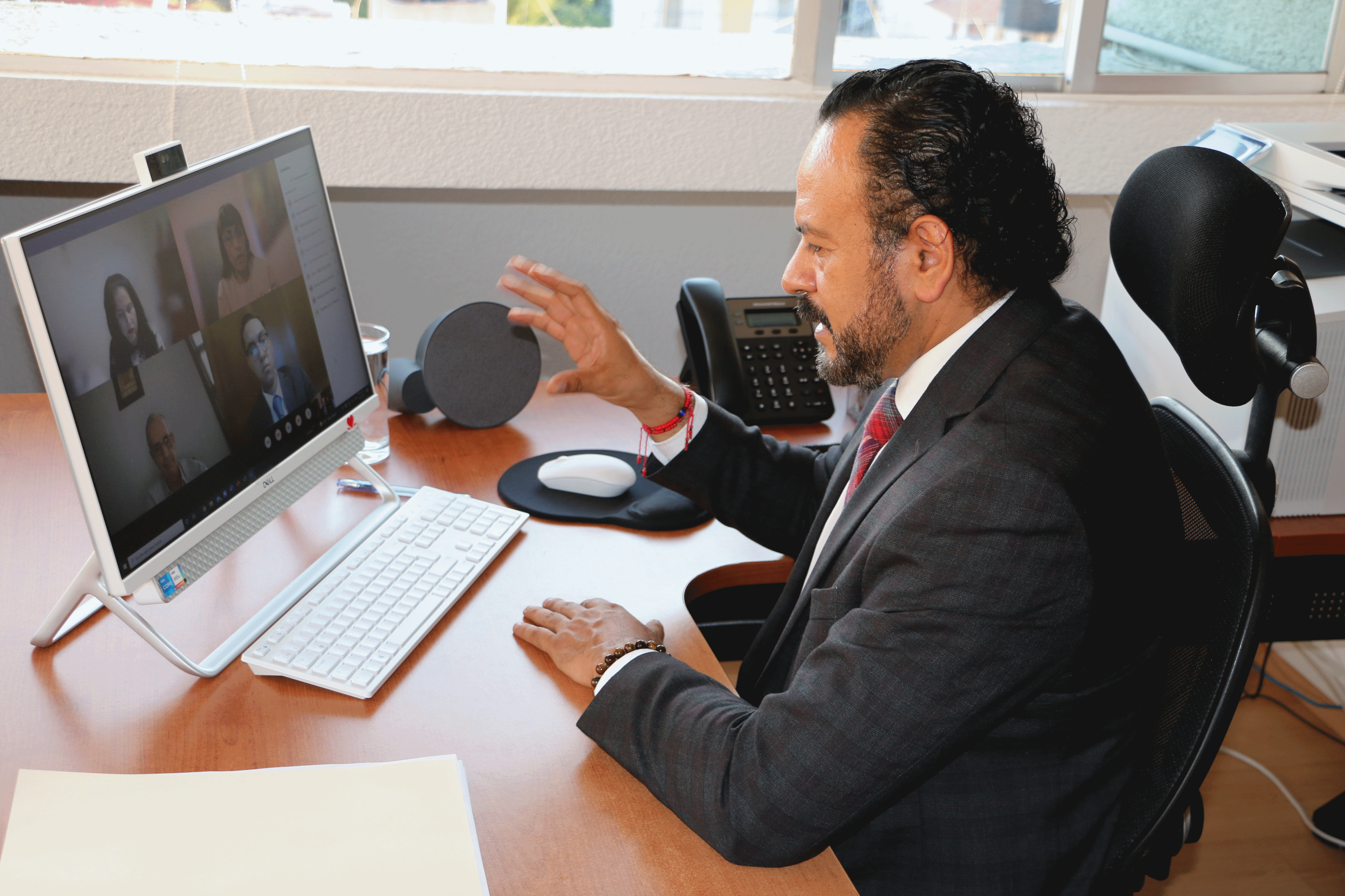 OFRECE MAGISTRADO PRESIDENTE PLÁTICA A ESTUDIANTES DE UNIVERSIDAD DEL VALLE DE ATEMAJAC DE LA PIEDAD