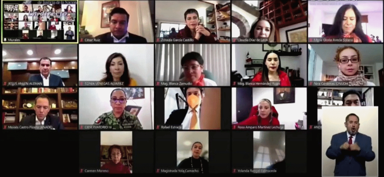 MAGISTRADA YOLANDA CAMACHO PRESENTE EN CEREMONIA CONMEMORATIVA POR EL DÍA INTERNACIONAL DE LA ELIMINACIÓN DE LA VIOLENCIA CONTRA LAS MUJERES, DEL PJF