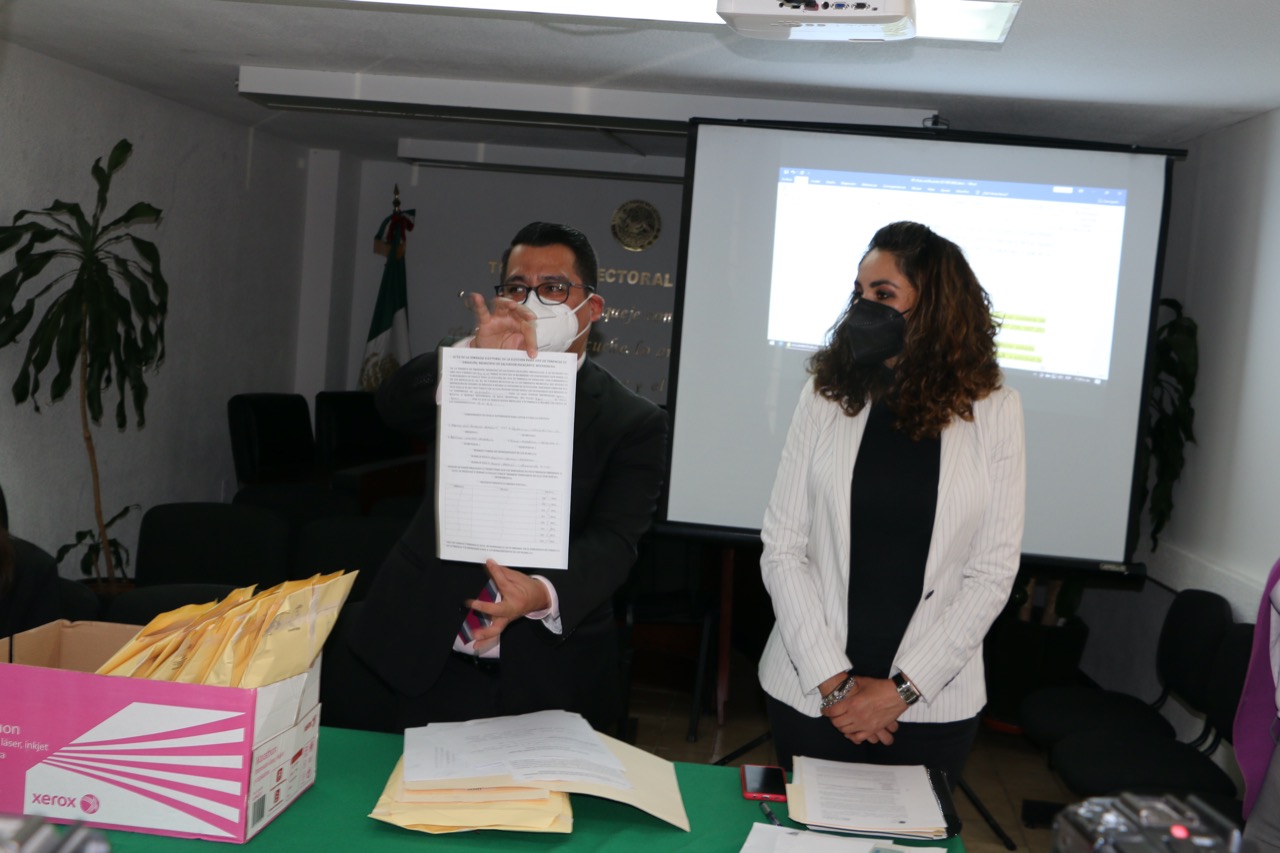 REALIZA TEEM RECUENTO DE VOTOS EN ELECCIÓN PARA JEFATURA DE TENENCIA EN ZIRAHUÉN