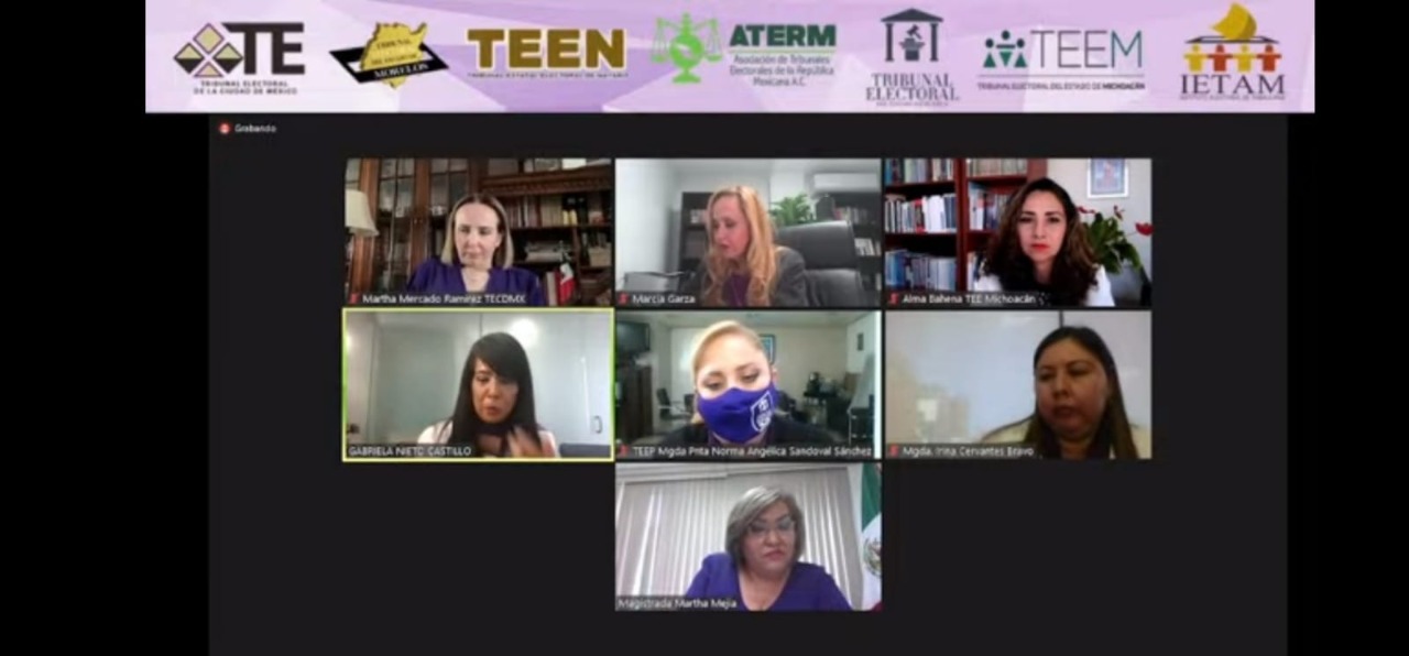 PARTICIPA MAGISTRADA ALMA BAHENA EN CONVERSATORIO 