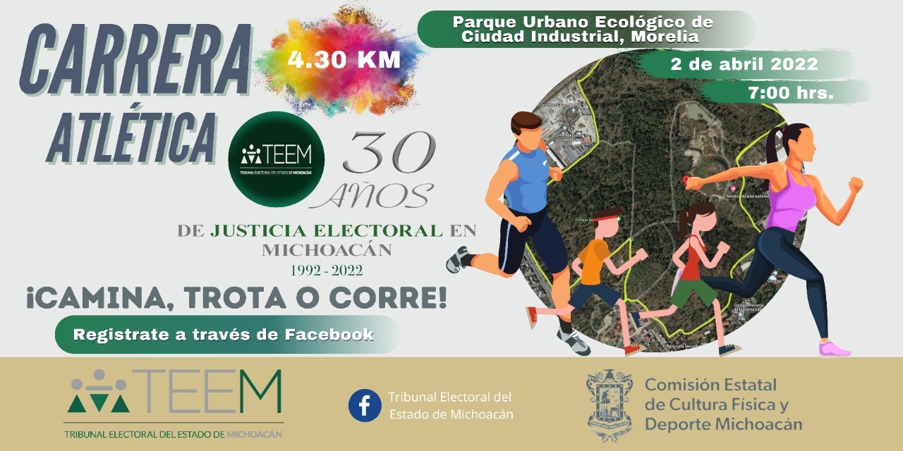 INVITA TEEM A SU 1RA CARRERA ATLÉTICA EN EL PARQUE ECOLÓGICO DE CIUDAD INDUSTRIAL