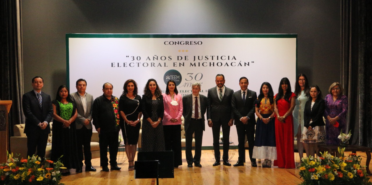 REFLEXIONES DE JUSTICIA ELECTORAL, EN CONGRESO PARA CELEBRAR 30 AÑOS DEL TEEM 