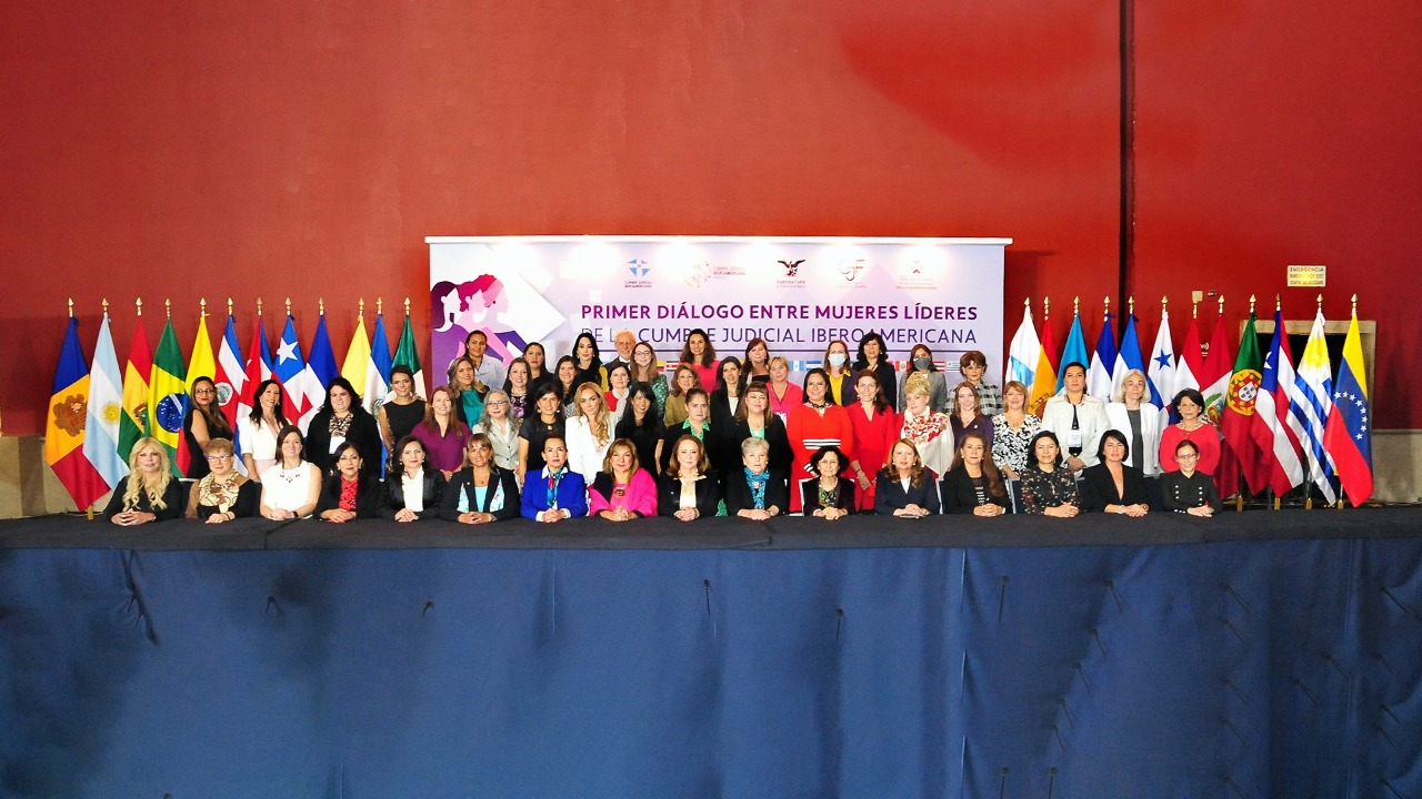 ASISTE MAGISTRADA ALMA BAHENA A PRIMER DIÁLOGO ENTRE MUJERES LÍDERES DE LA CUMBRE JUDICIAL IBEROAMERICANA