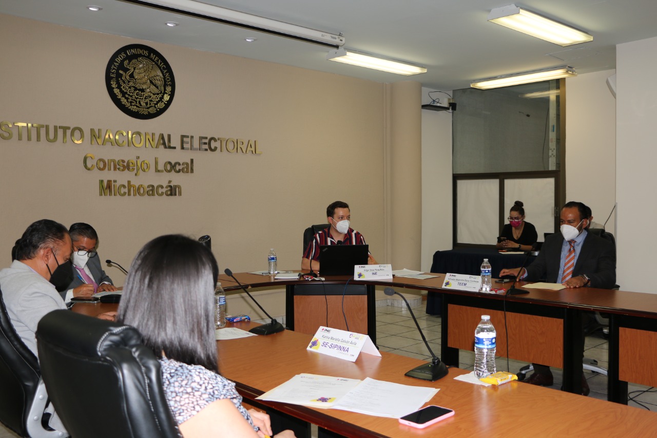 ASISTE MAGISTRADO PRESIDENTE A REUNIÓN PARA EVALUAR RESULTADOS DE CONSULTA INFANTIL Y JUVENIL 2021