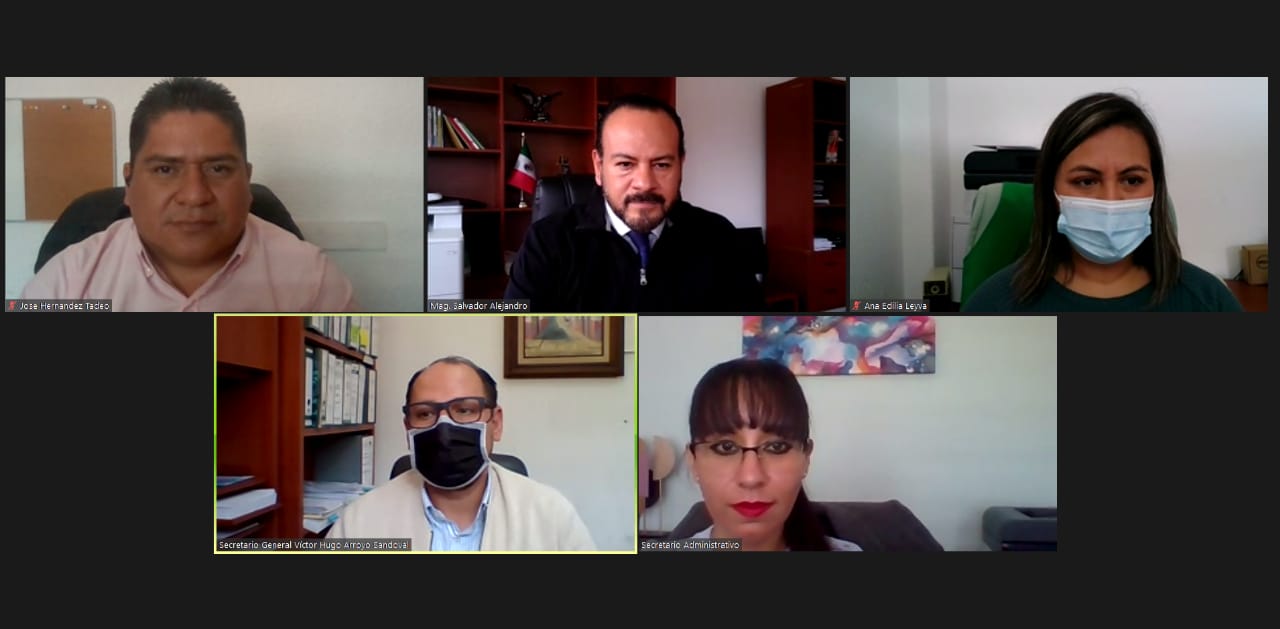 EVALÚA COMITÉ DE VIGILANCIA SANITARIA MEDIDAS CONTRA EL COVID-19 EN EL TEEM 