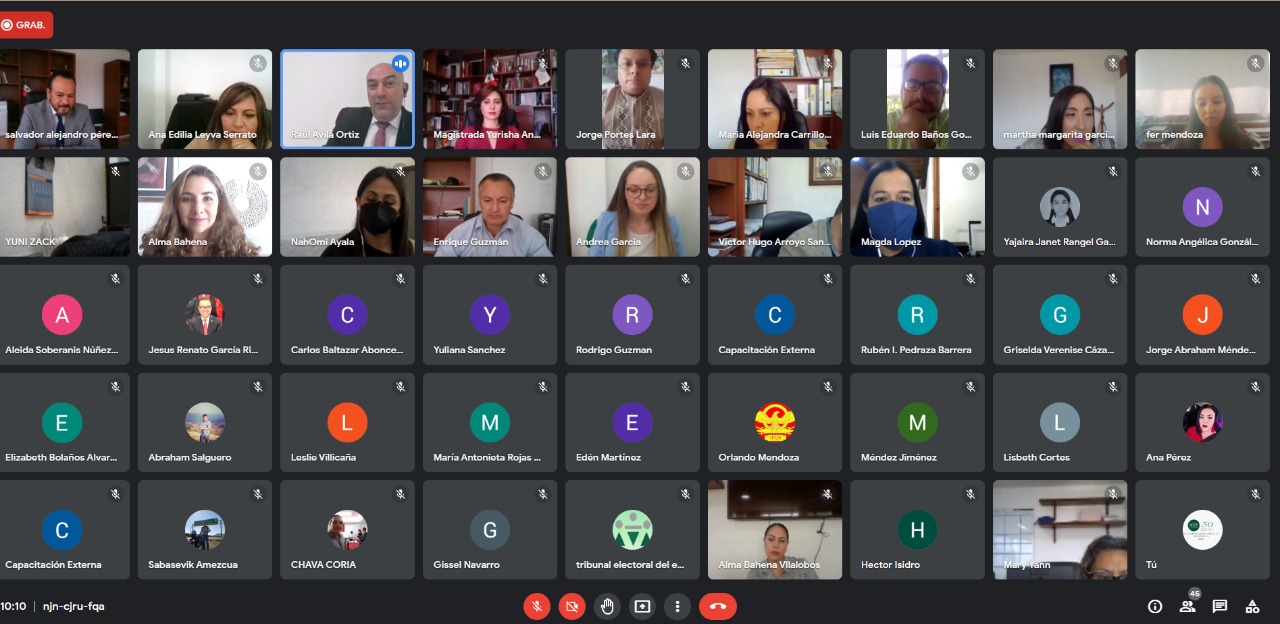 CONCLUYE CURSO DE INTERPRETACIÓN Y ARGUMENTACIÓN JURÍDICAS CON PRESENTACIÓN DE DR. RAÚL ÁVILA ORTIZ