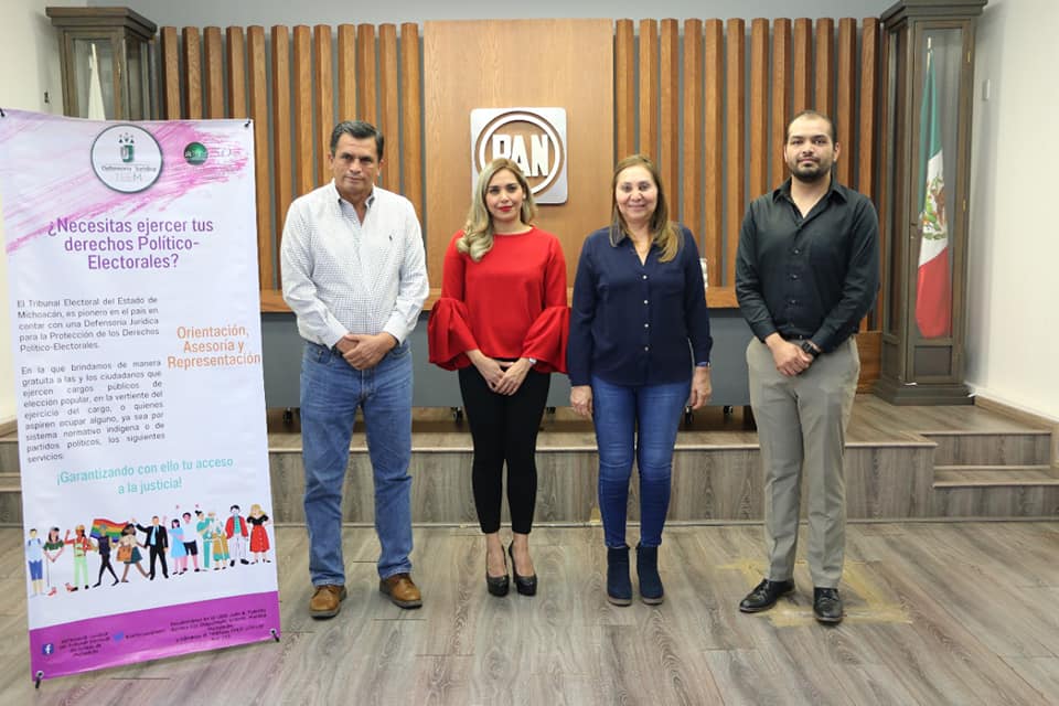 DEFENSORÍA JURÍDICA DEL TEEM AL SERVICIO DE MICHOACANOS, CONTINÚA CON RUTA DE ACERCAMIENTO 