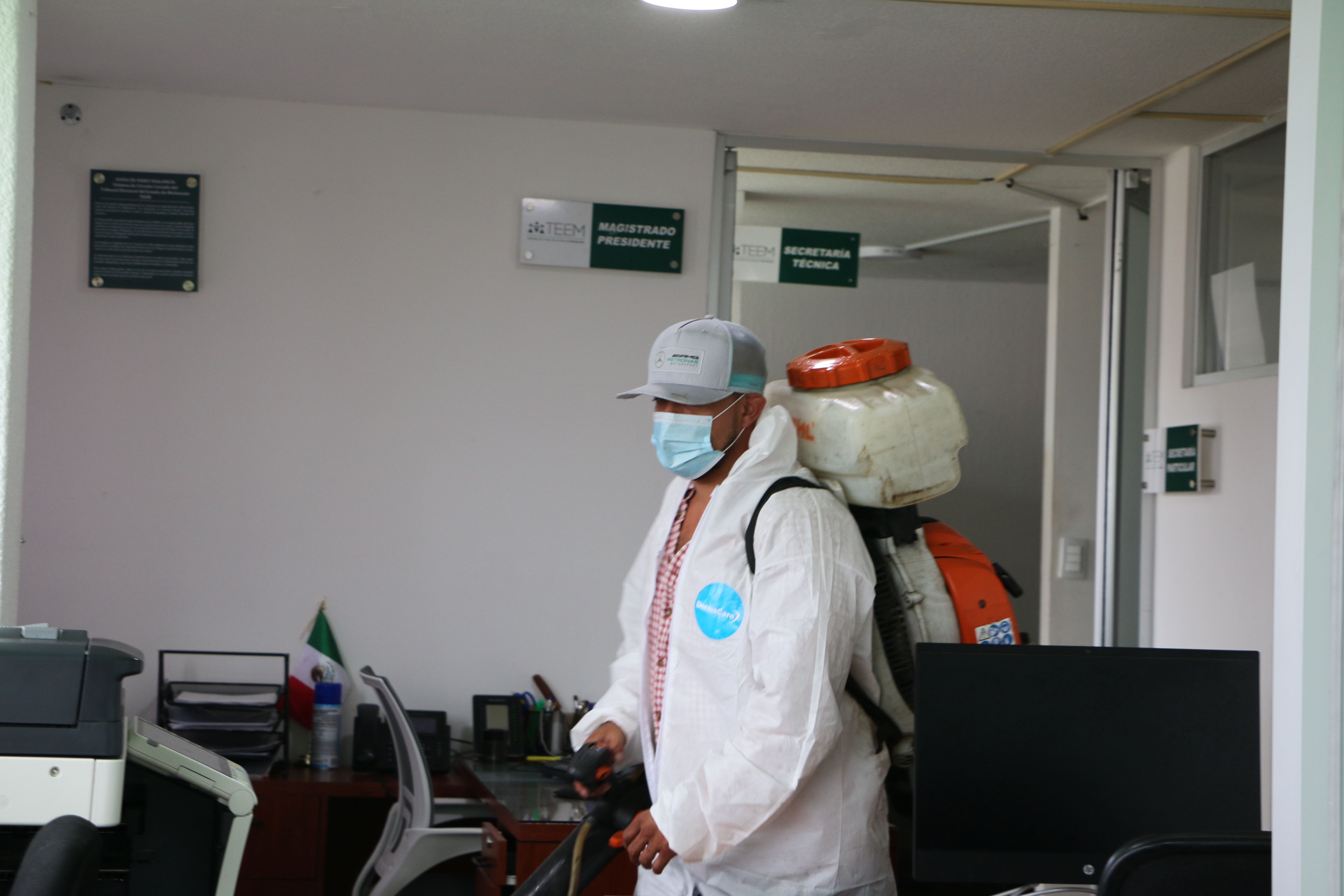 ACTIVAS, JORNADAS DE DESINFECCIÓN CONTRA EL COVID-19 EN EL TEEM